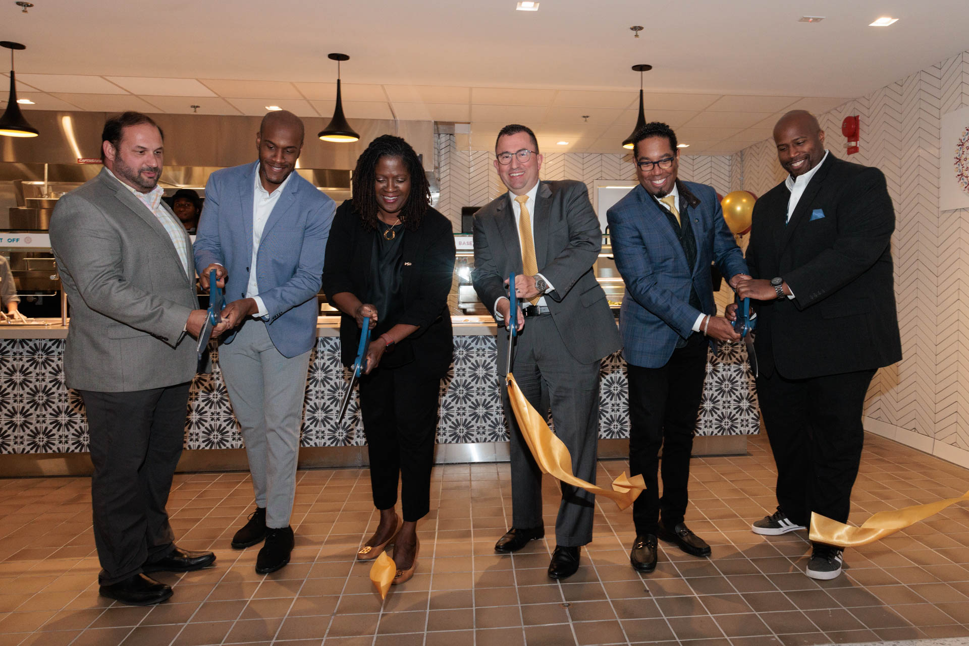 Ribbon is cut at new Chaat House