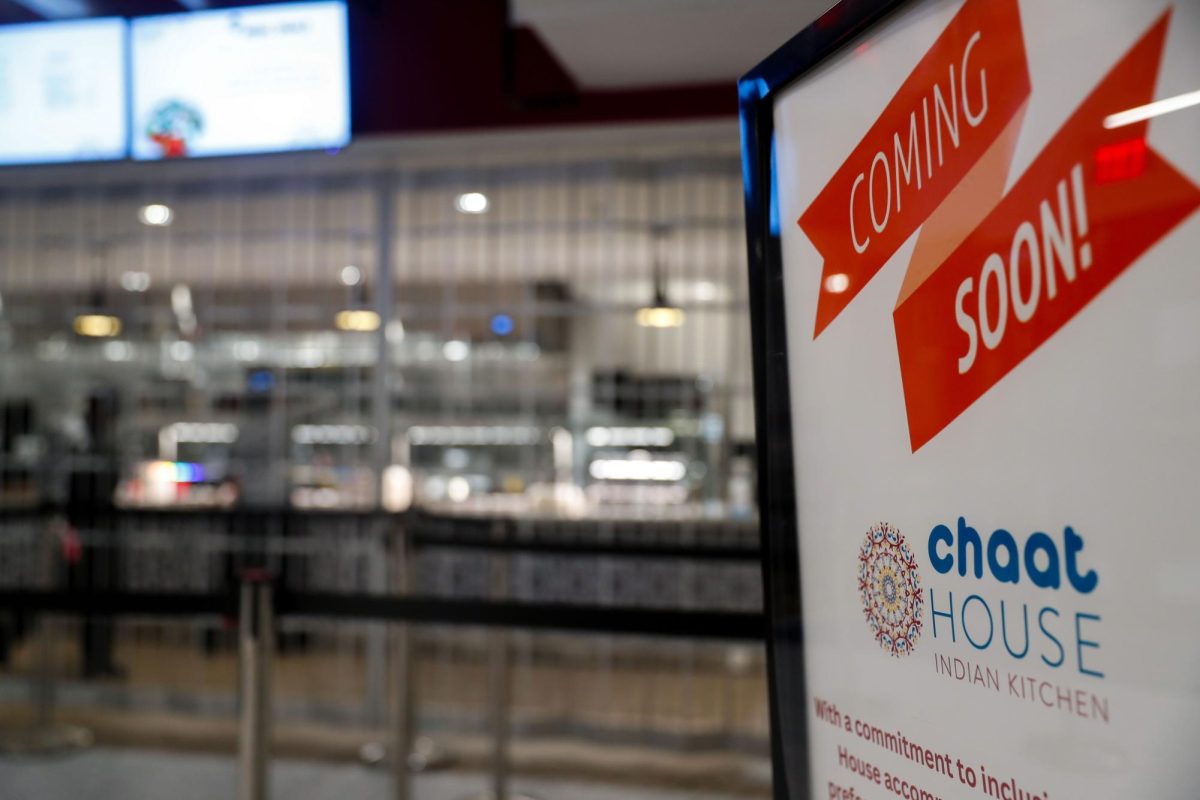 Chaat House coming soon sign